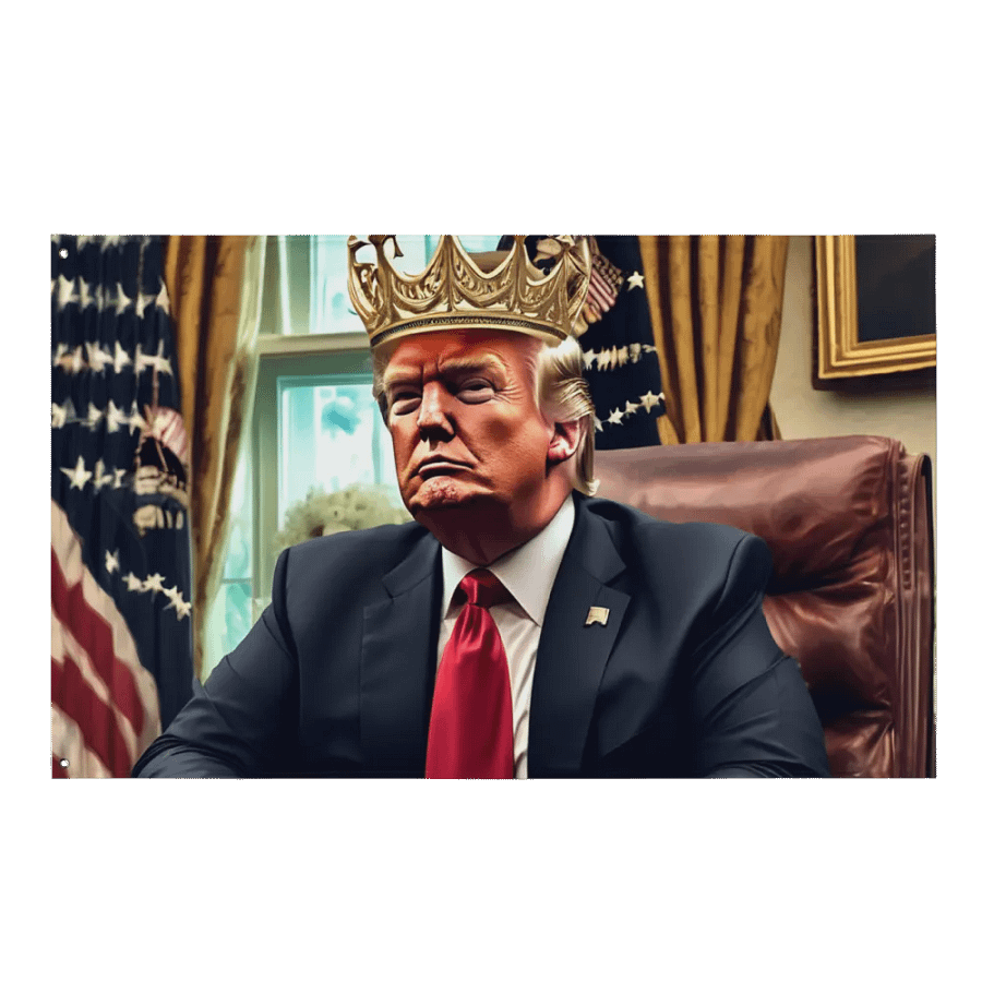 The King is the King Flag product image (1)