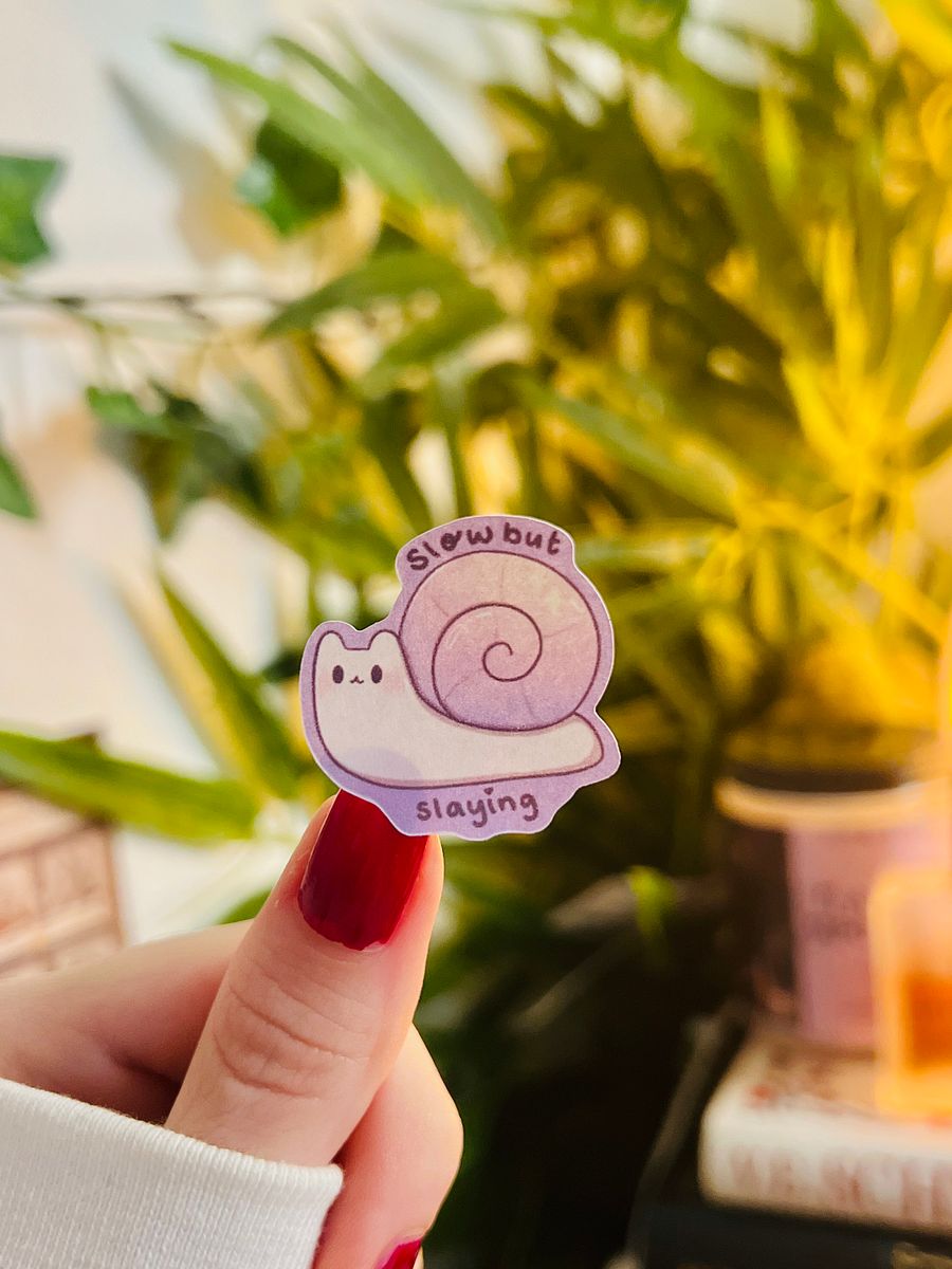 Snails that Slay sticker sheet product image (3)