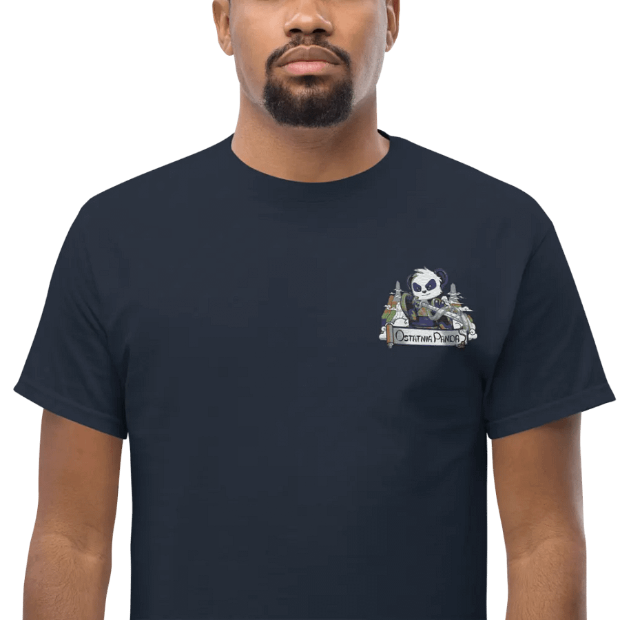 Ostatnia panda - Koszulka z naszywką product image (205)