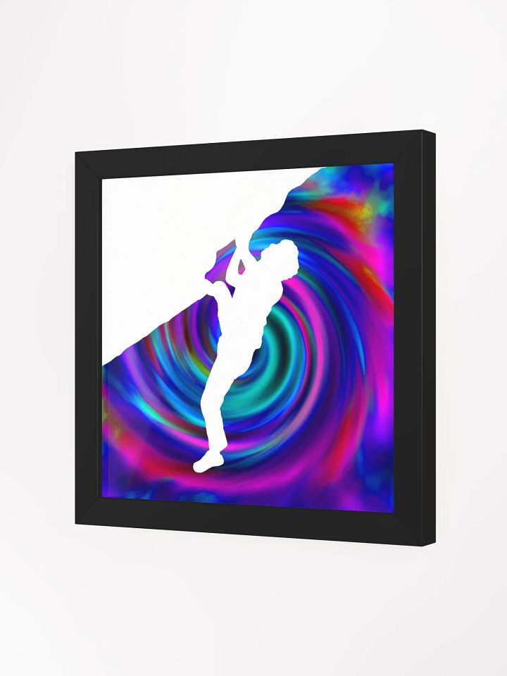 Bouldering spirit Framed print product image (6)