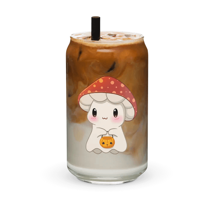 Mushie Ghost Can-Shaped Glass product image (1)