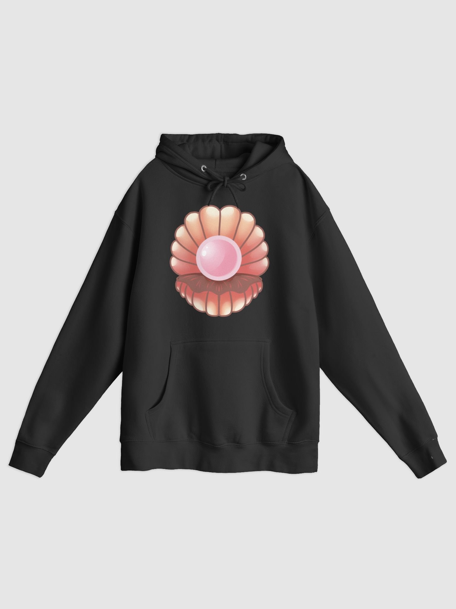 Premium Comfort Unisex Hoodie Featuring Pink Shell Emote product image (6)