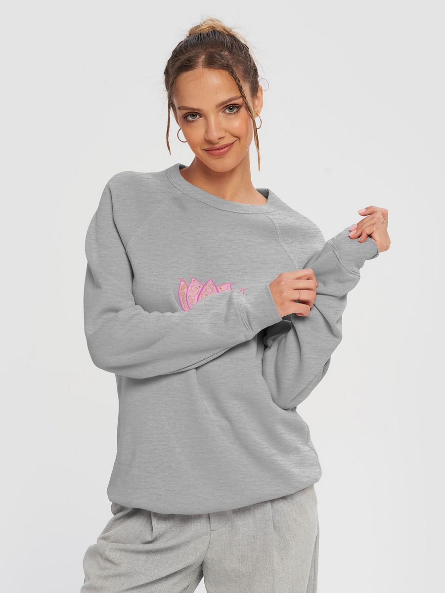 Golden Lotus Unisex Fleece Sweatshirt product image (3)