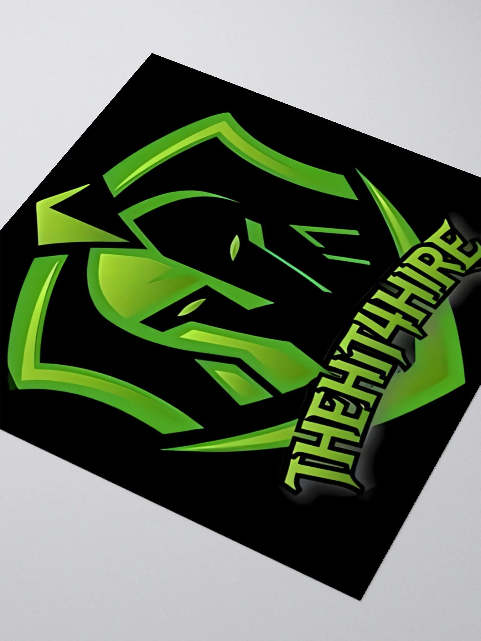 TheHit4Hire Logo Kiss Cut Stickers product image (3)