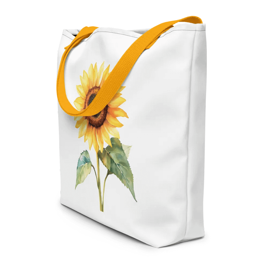 Vibrant Sunflower All-Over Tote Bag product image (8)