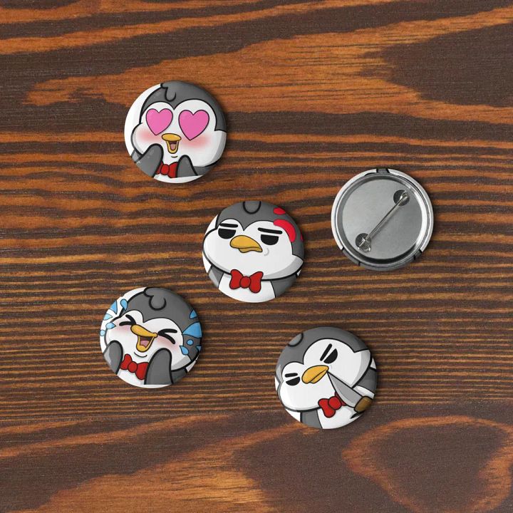 Lil' Guys! - Twitch Emotes Button Set product image (1)