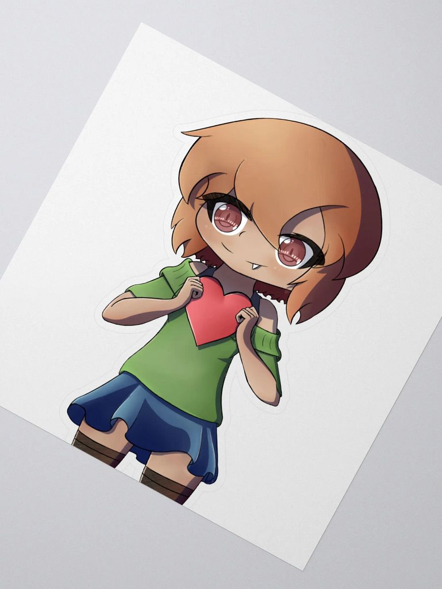 Miko Holding Heart Sticker! product image (4)
