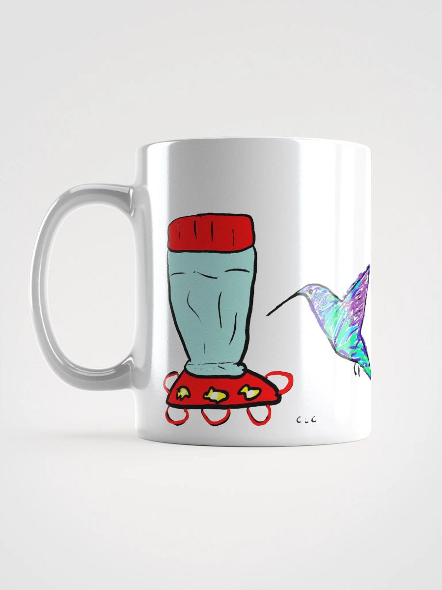 Hummingbird mug - White product image (6)