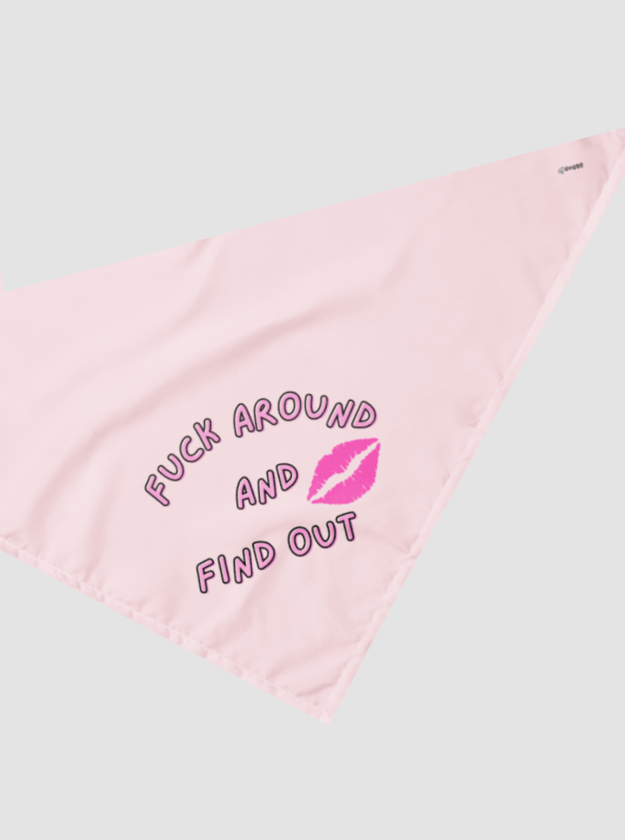 Fuck Around and Find Out - Dog Bandana product image (1)