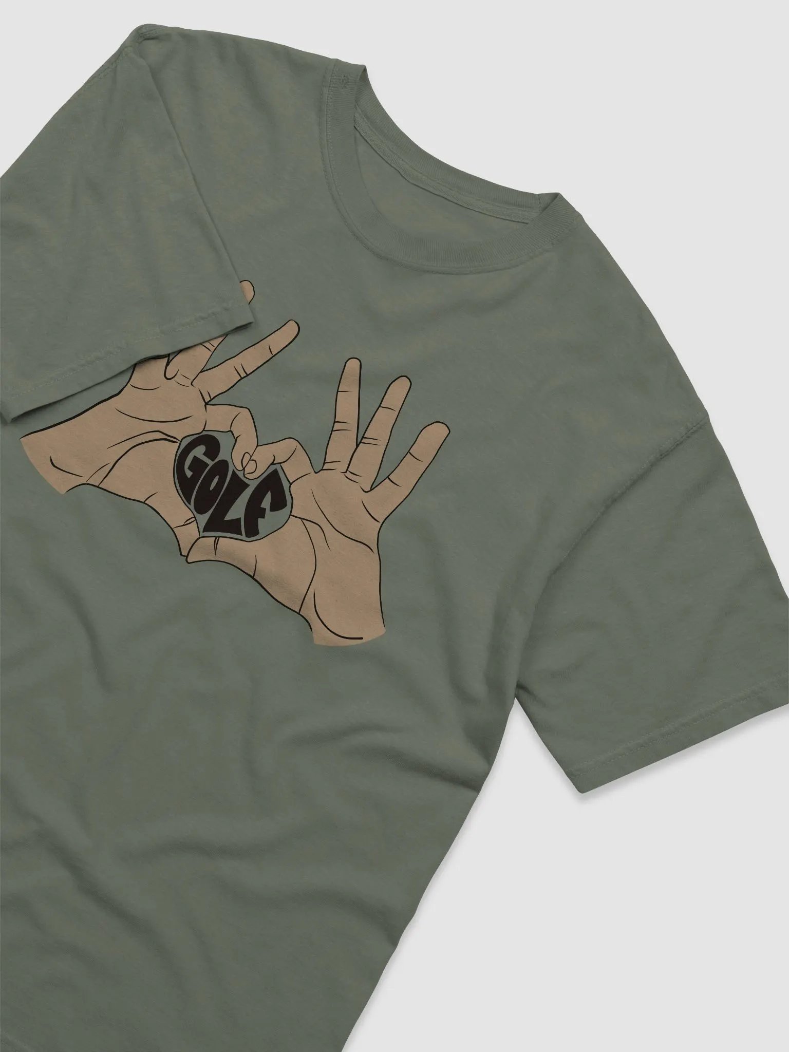 Golf Heart Hands Comfort Tee product image (3)
