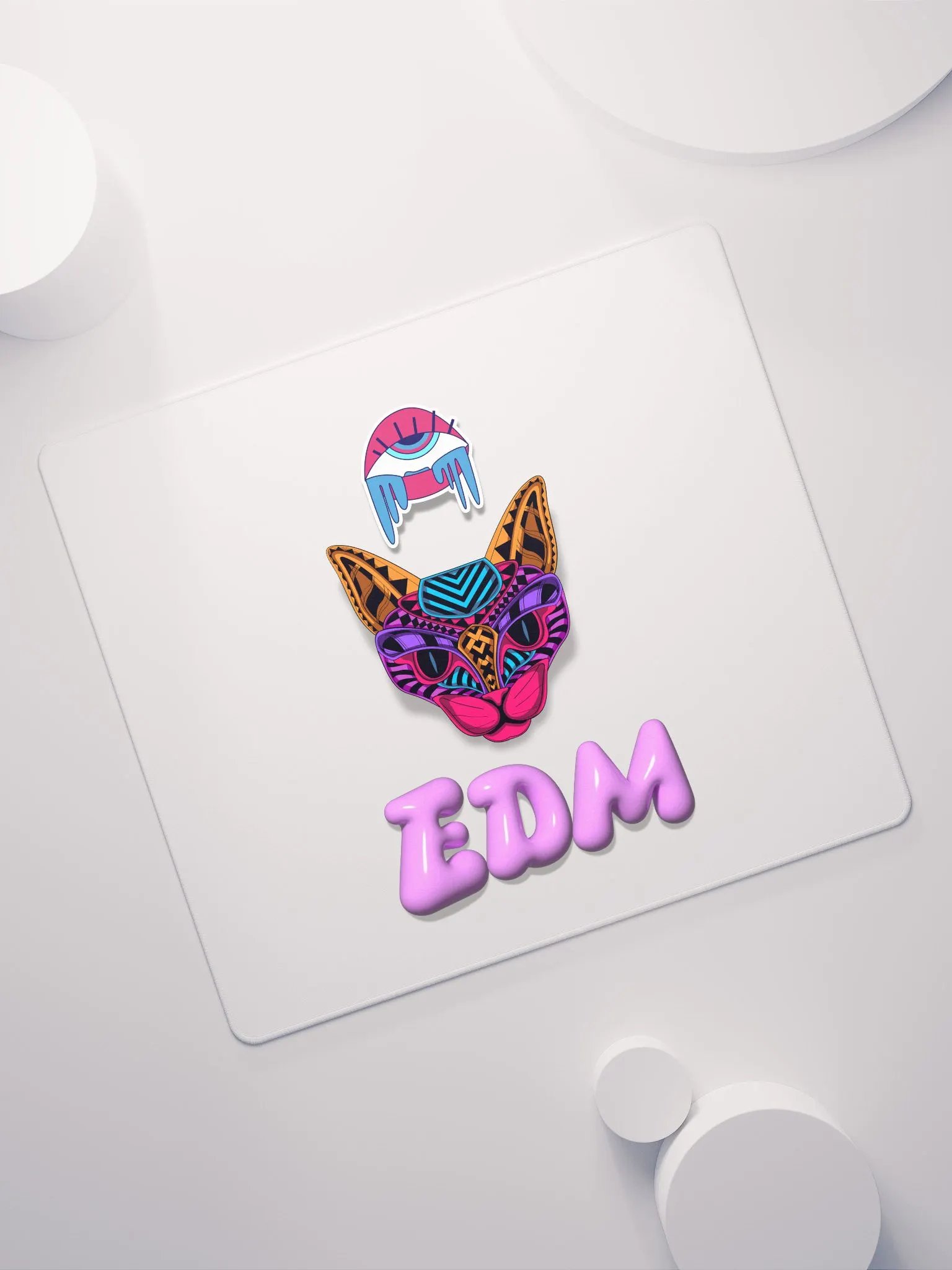 Eye <3 EDM Gaming Mouse Pad product image (11)