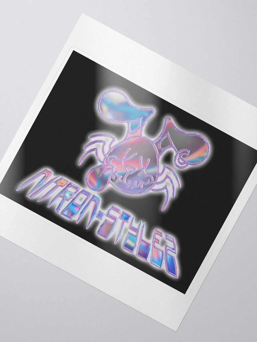Wave 6 - Metallic Logo Kiss Cut Sticker product image (2)
