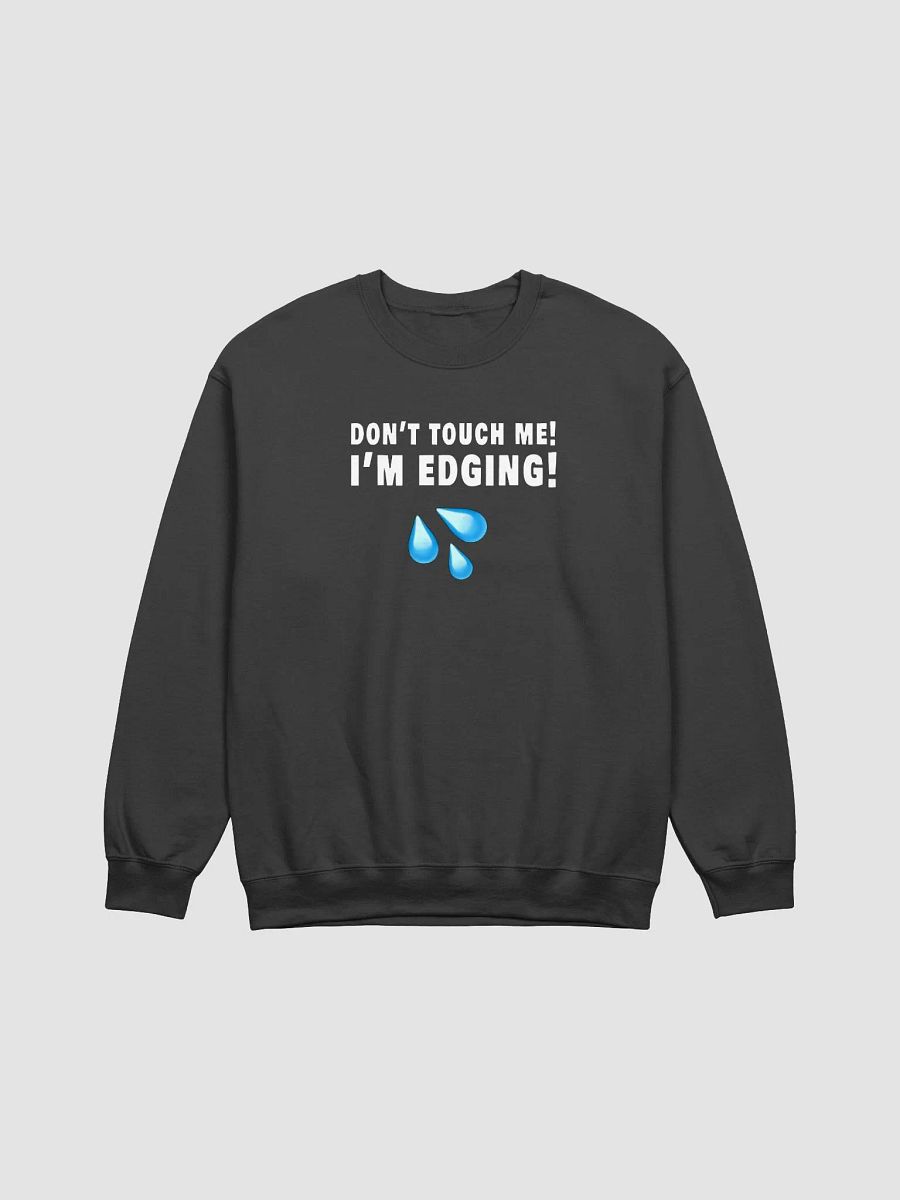 Don't Touch Me I'm Edging Sweatshirt product image (1)