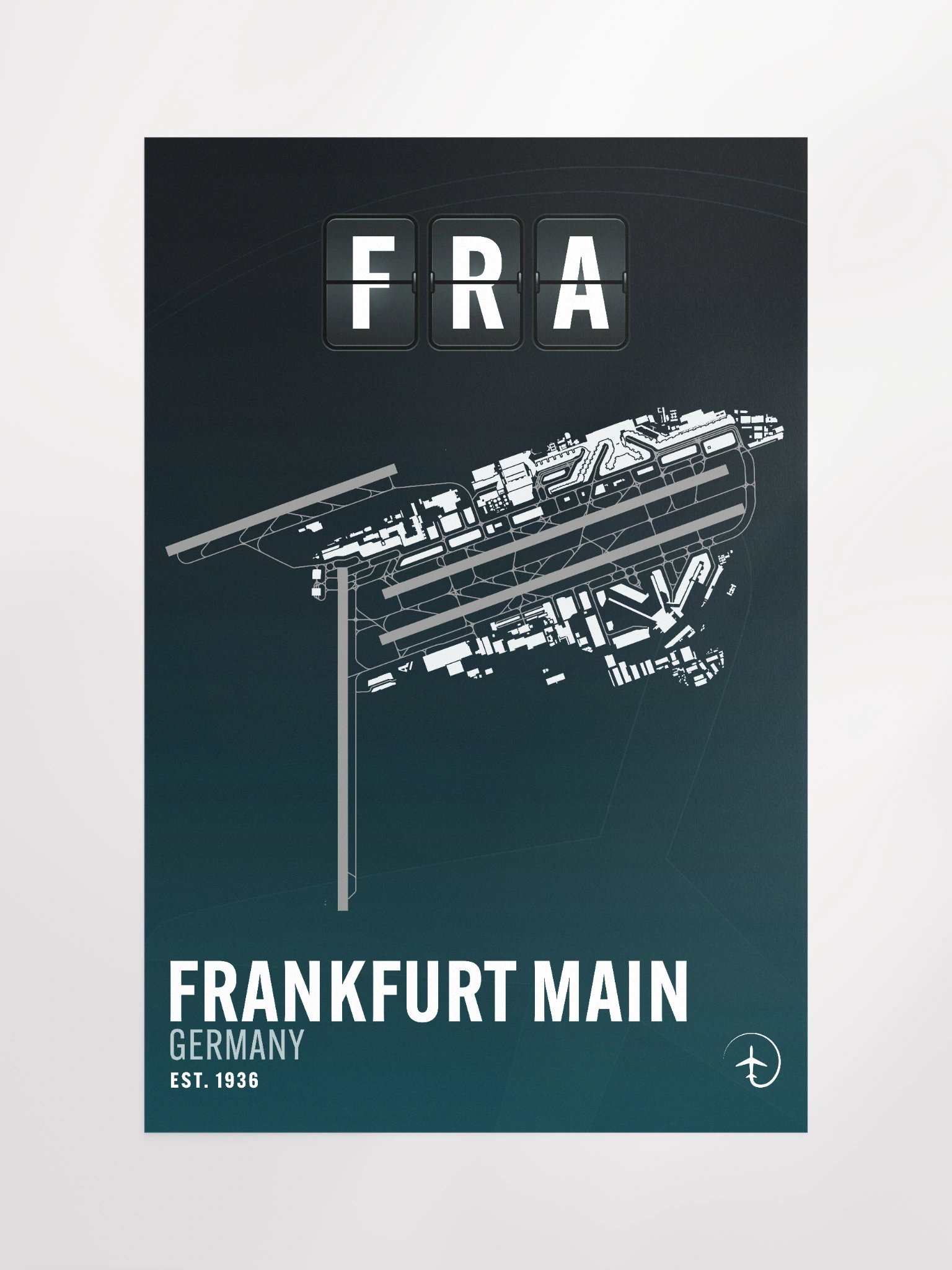 Frankfurt FRA Poster product image (1)