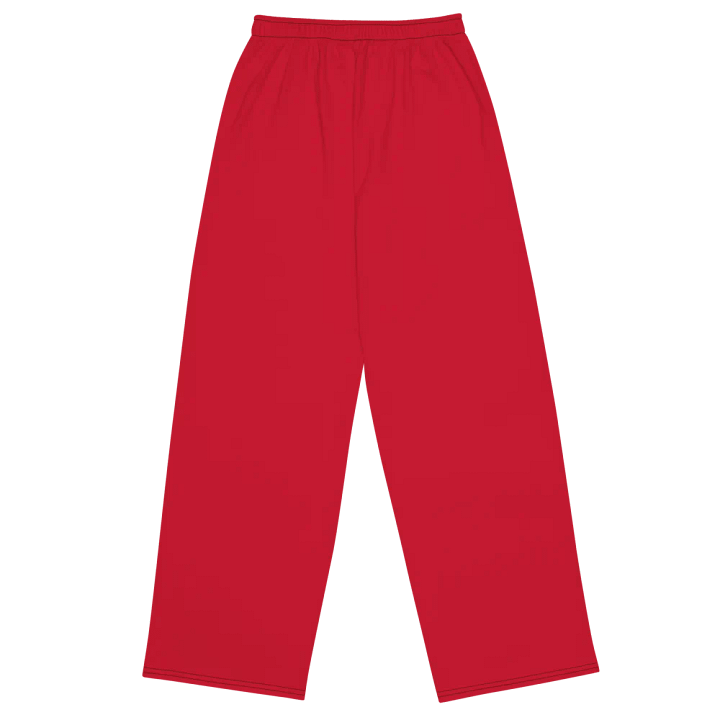 Burning Lotus Unisex wide-leg pants product image (2)