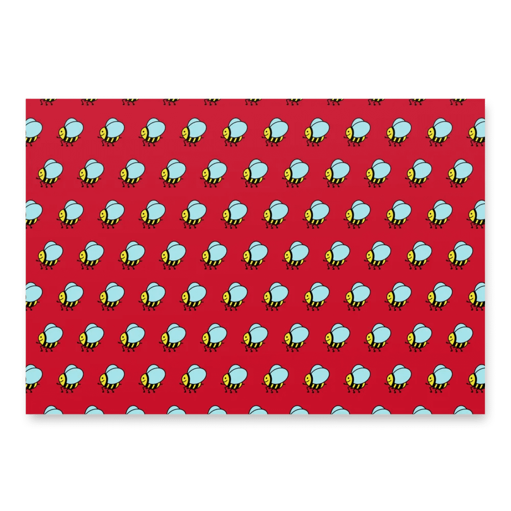 Bee Festive Giftwrap product image (1)