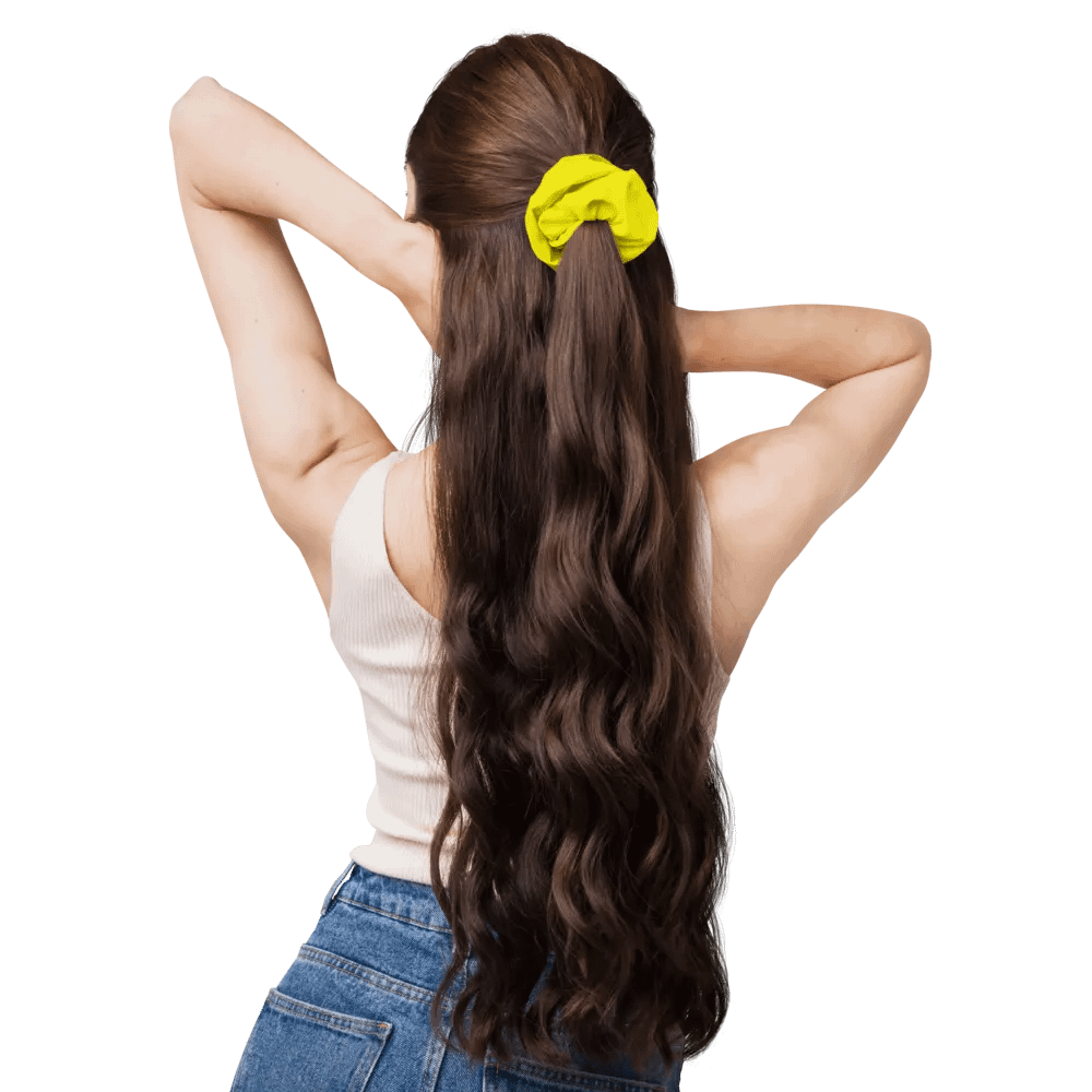 Lemon Yellow Scrunchie product image (1)