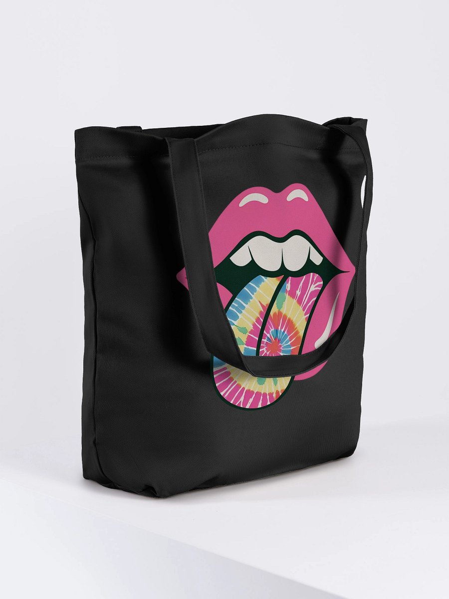 Tie-Dye Lips Eco Tote product image (8)