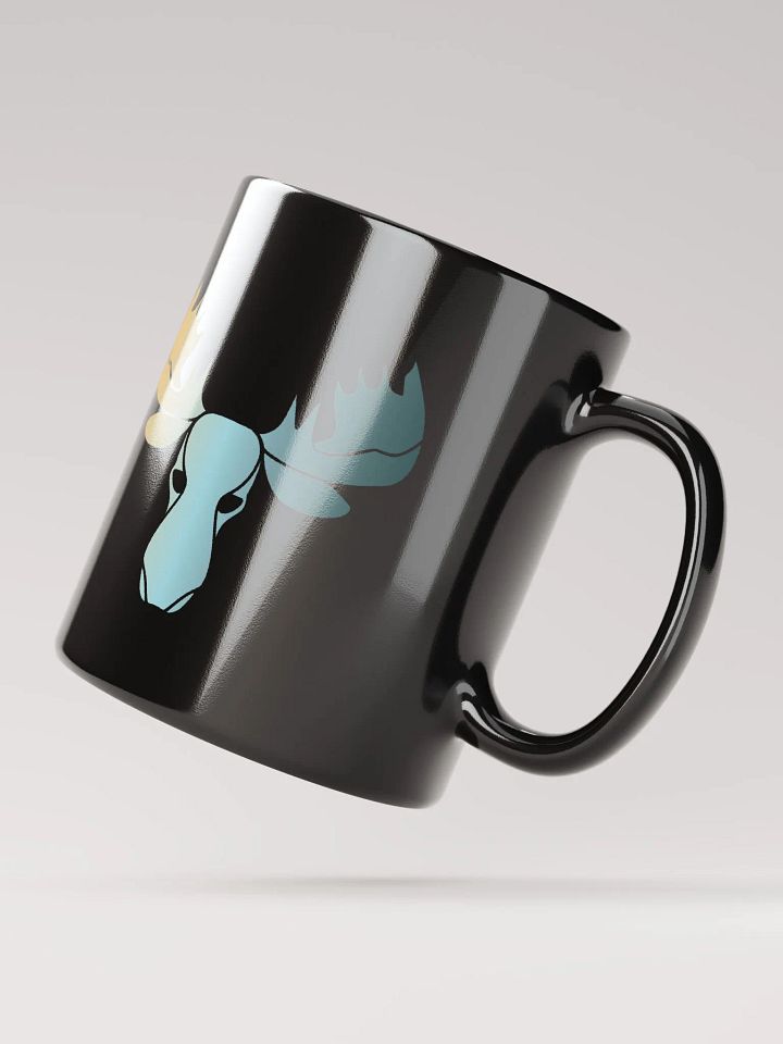 Madish Moose Black Glossy Mug product image (2)