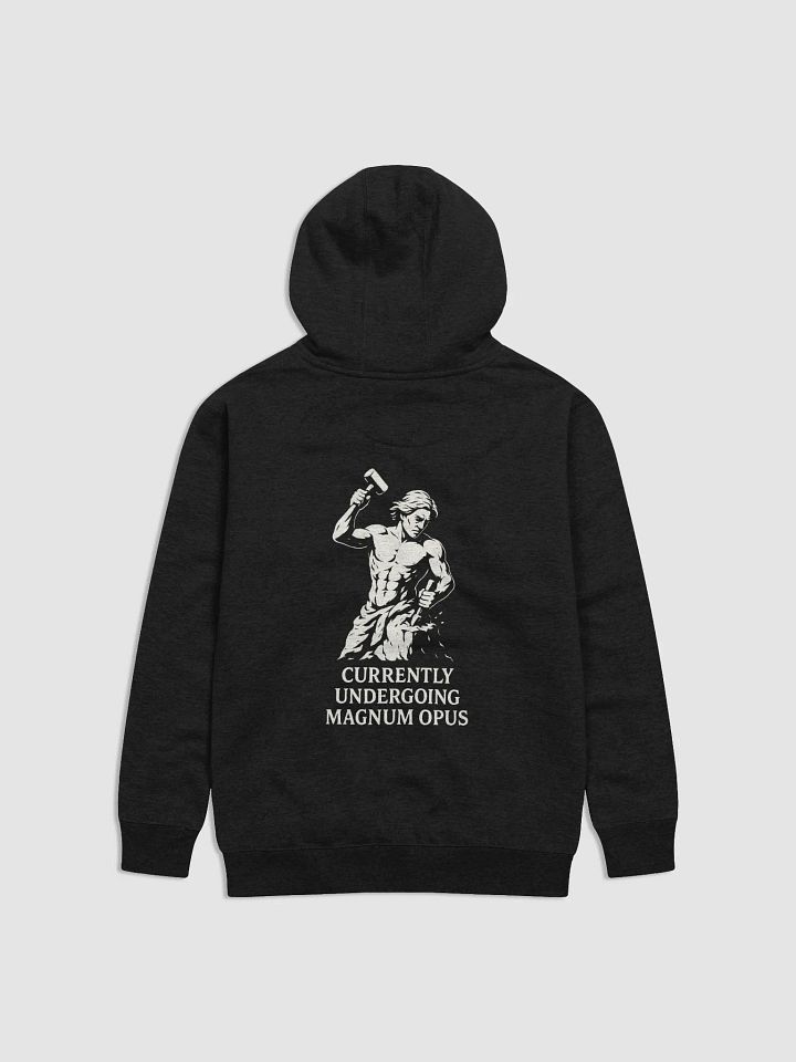 "Magnum Opus in Progress" Hoodie, Legacy/Noise product image (7)