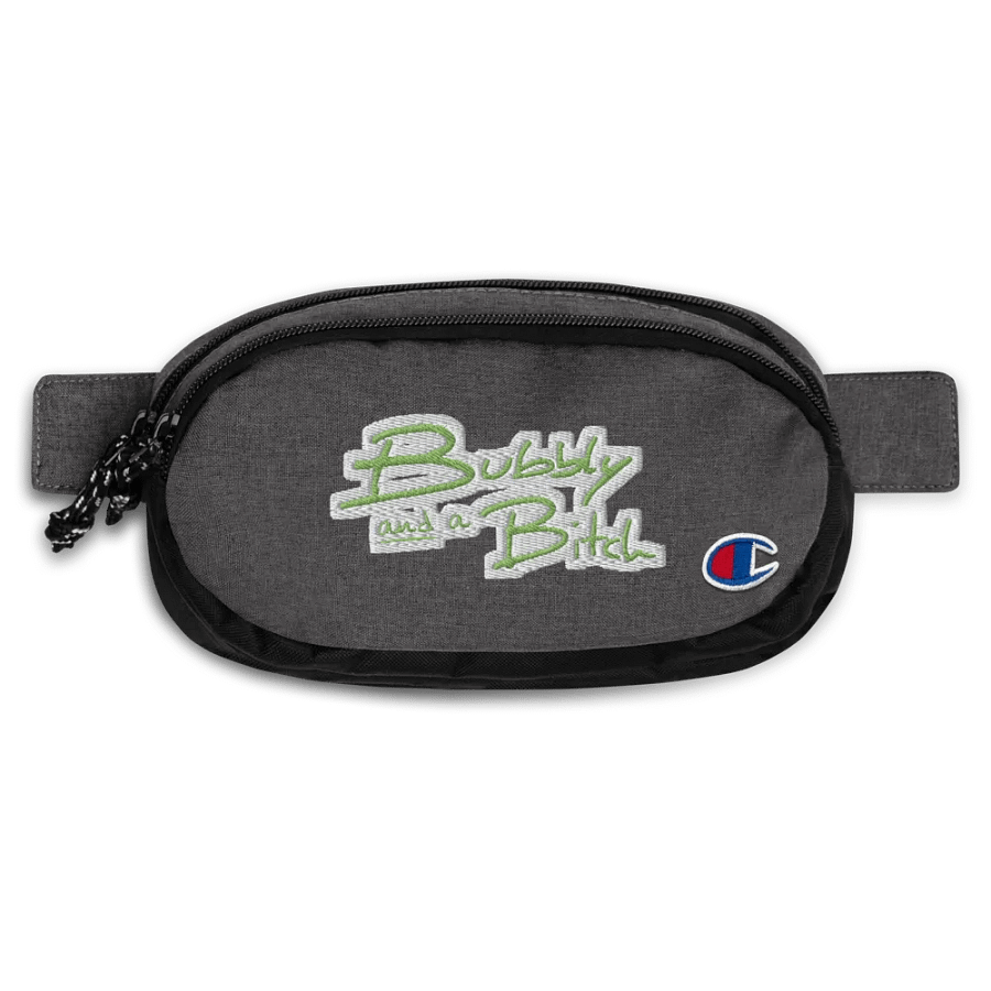 Bubbly and a B (light green bubble design) champion fanny pack product image (1)