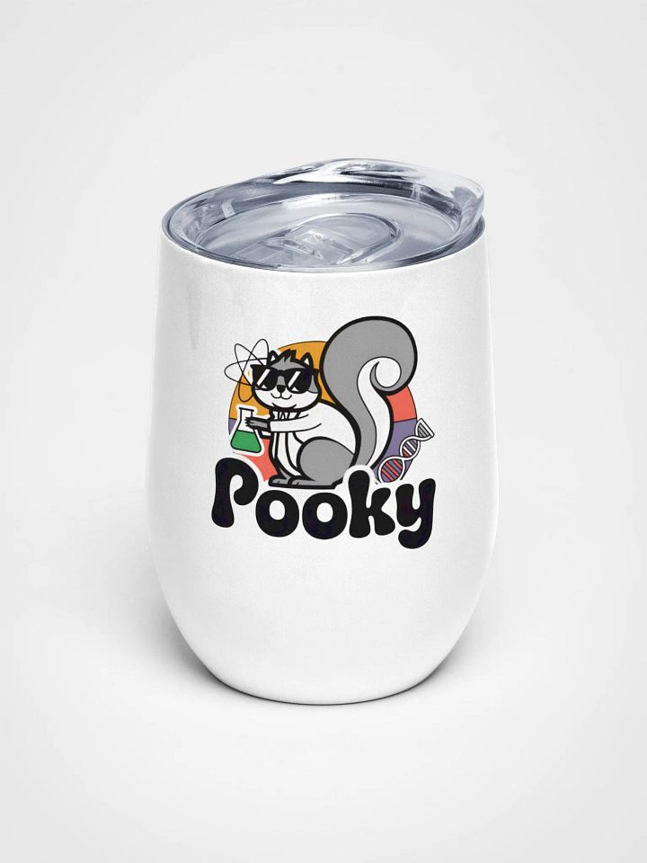 Scientist Squirrel Wine Tumbler product image (1)