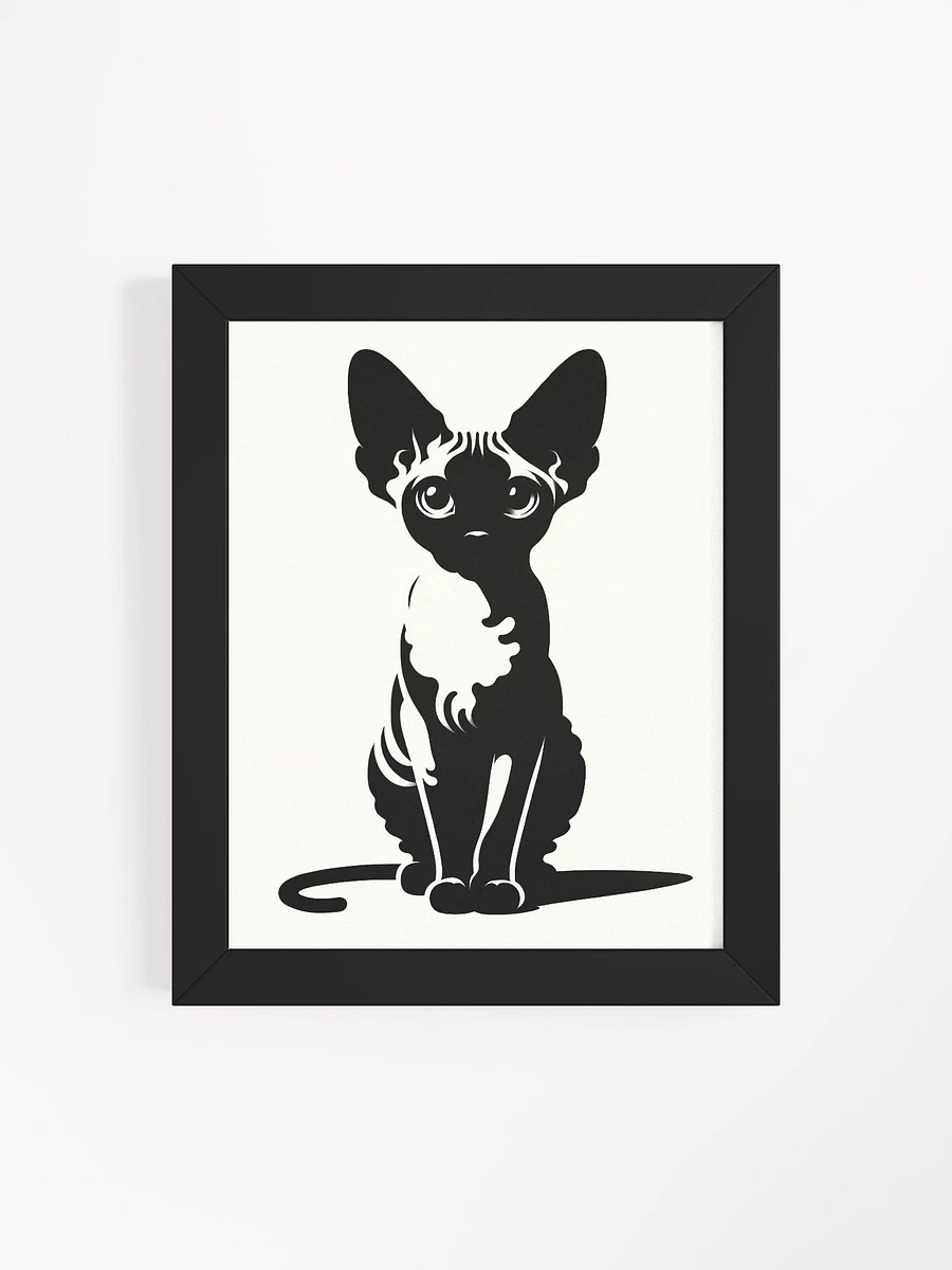 Framed High-Quality Matte Poster (in): Devon Rex product image (64)