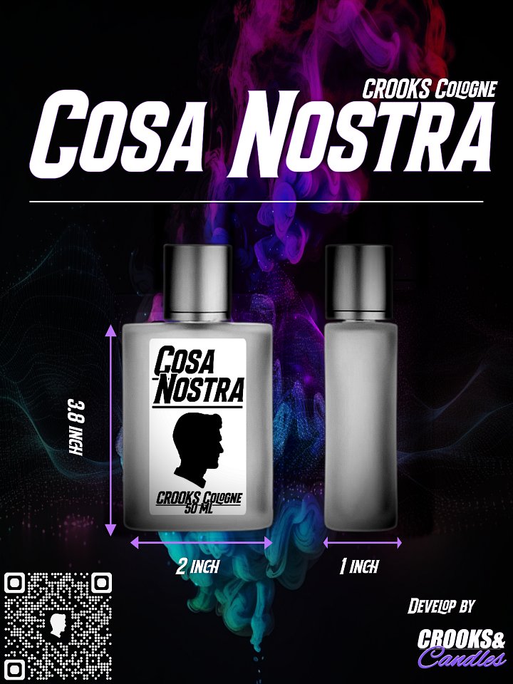 Cosa Nostra Cologne 50ml product image (1)
