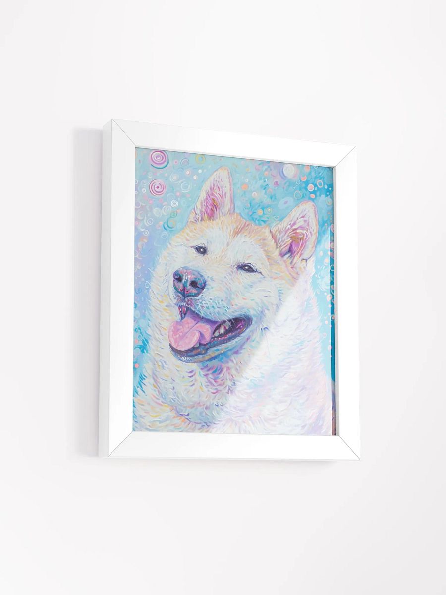 Whimsical Dog Smiles Framed Poster product image (2)