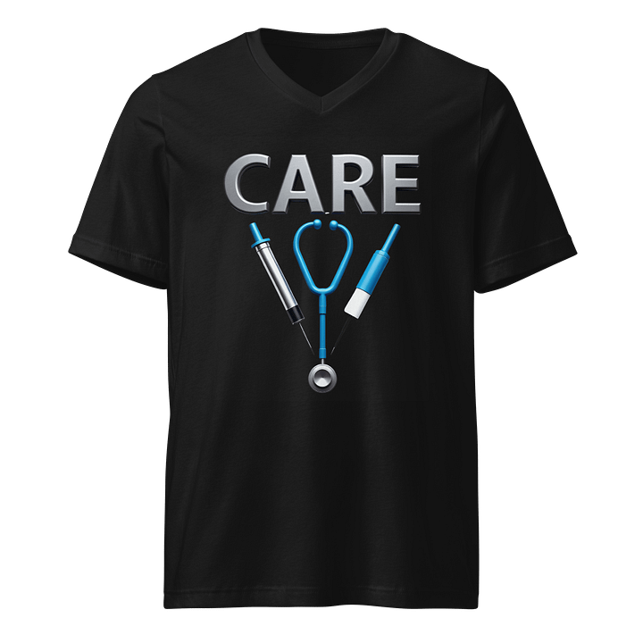 CARE Medical Symbols V-Neck T-Shirt product image (1)