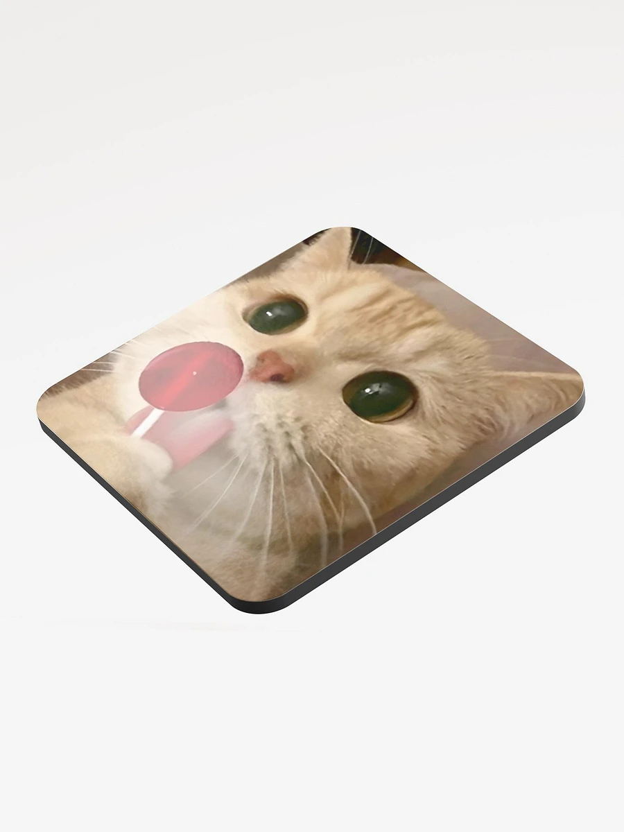 Glossed Cork Coaster: Meme Cats 2 product image (3)