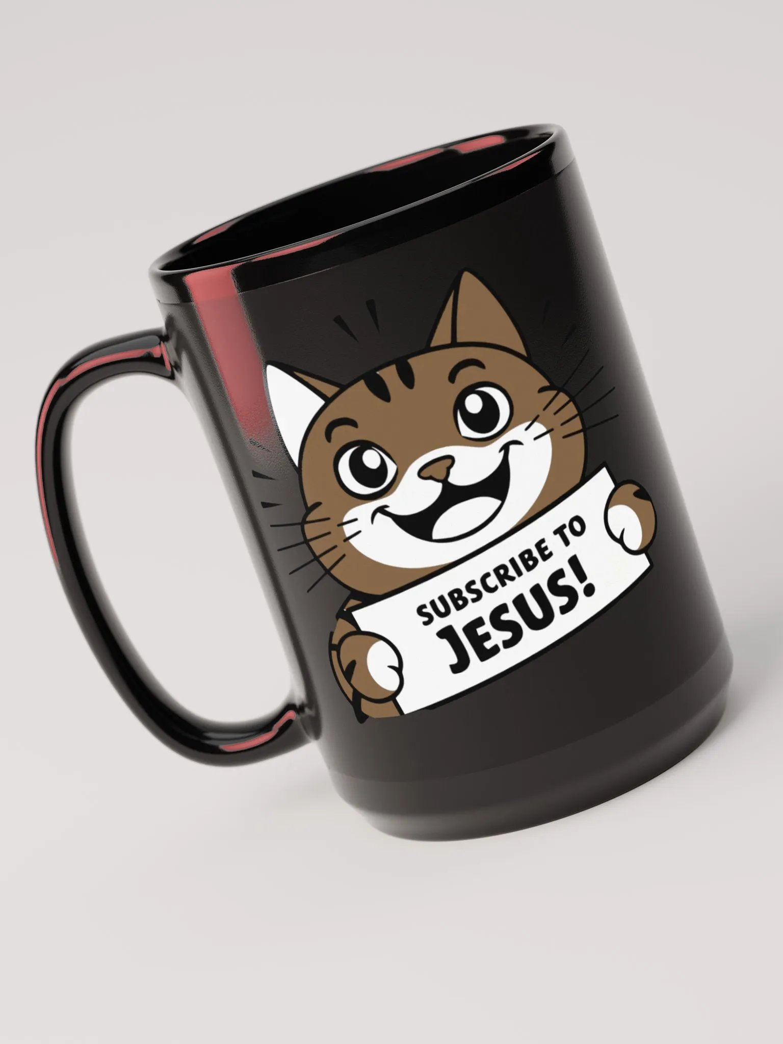 Cheerful Cat Subscription Mug product image (3)