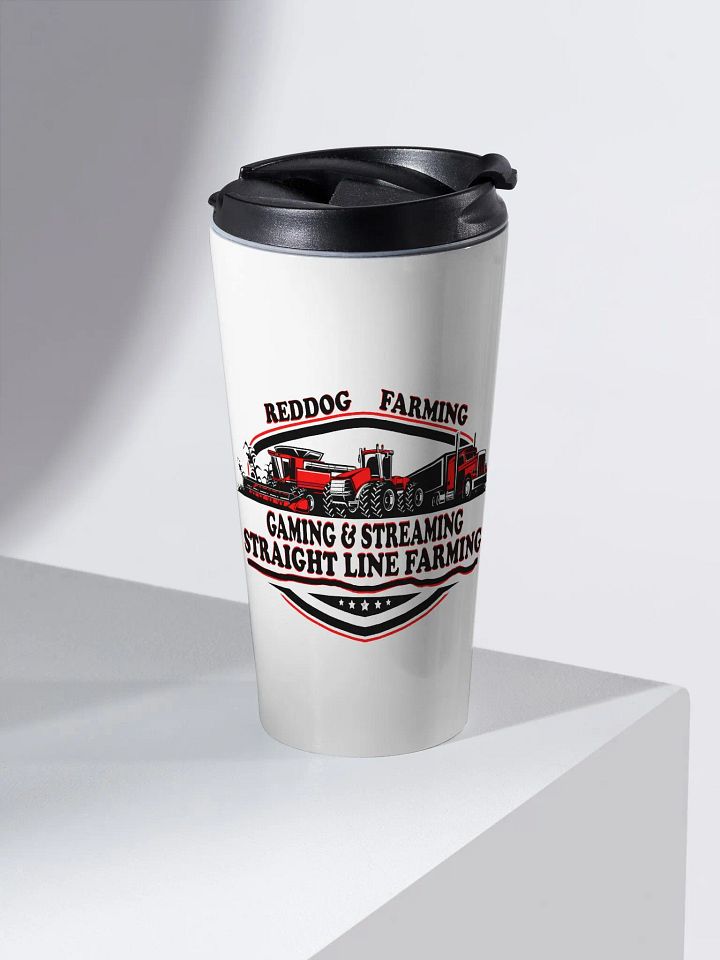 Stainless Steel Travel Mug WITH REDDOG FARMING LOGO product image (2)
