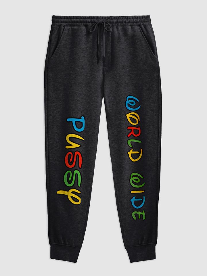 Vibrant World Wide Pussy Stylized Text Print product image (1)