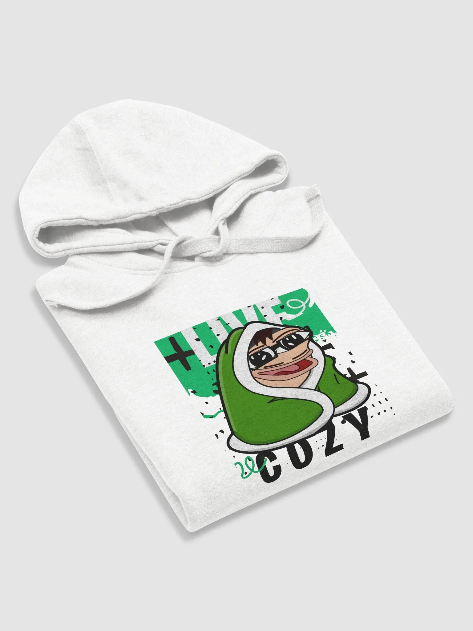 Live Cozy Hoodie (White Edition) product image (5)