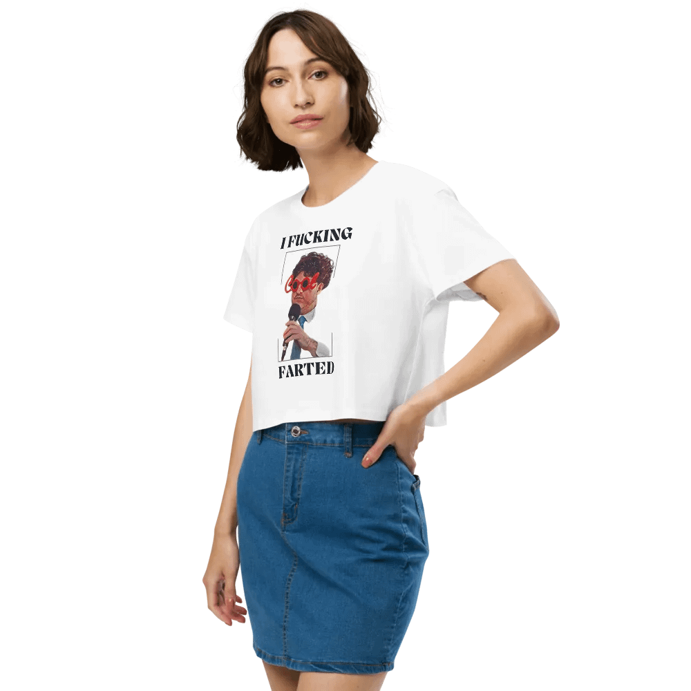 I F****** Farted Crop Top - Light product image (77)