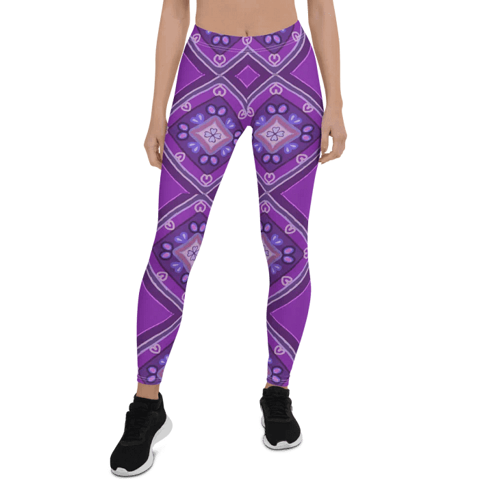 Purple_pattern Leggings product image (1)