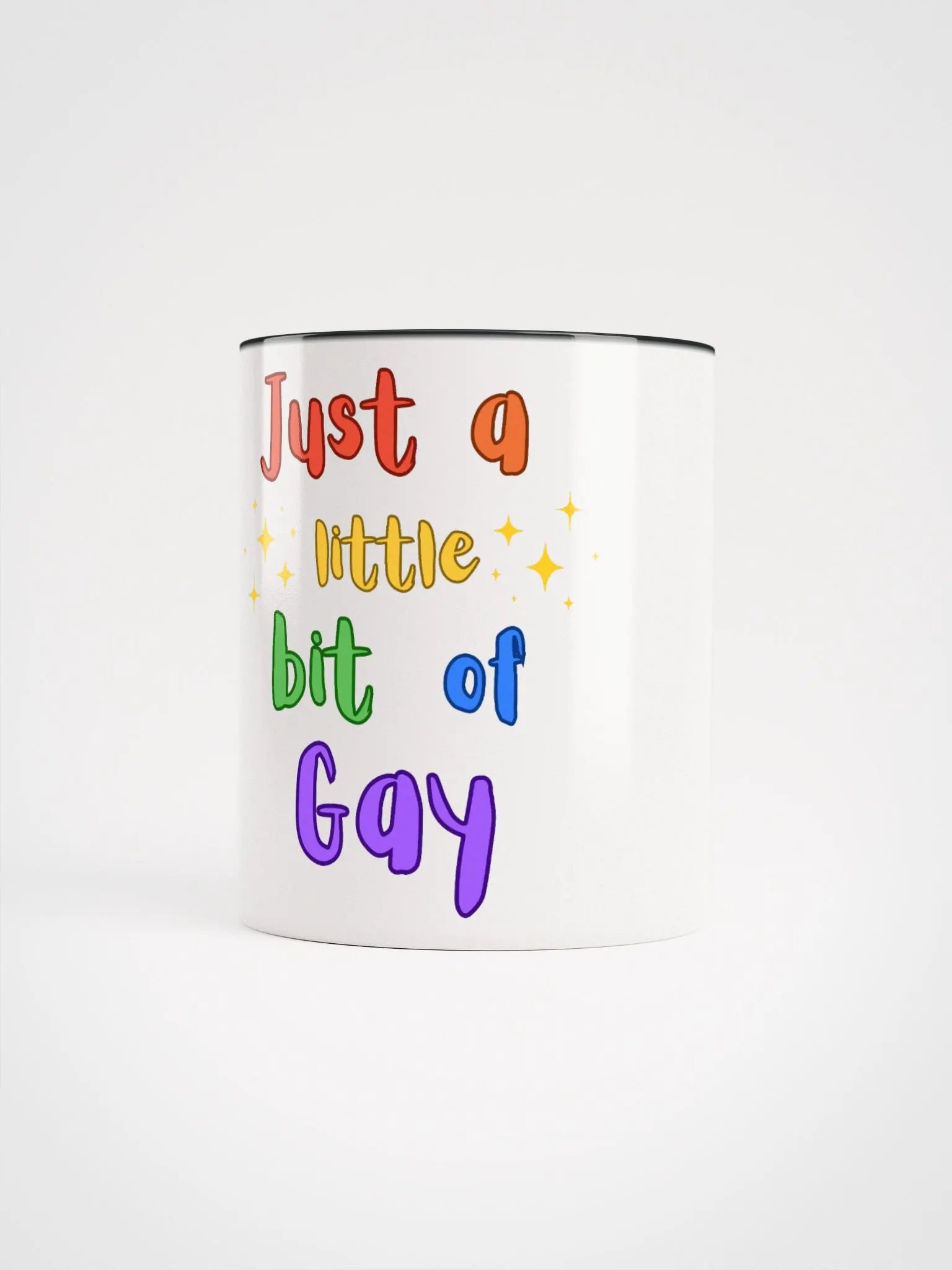just a little gay mug product image (2)