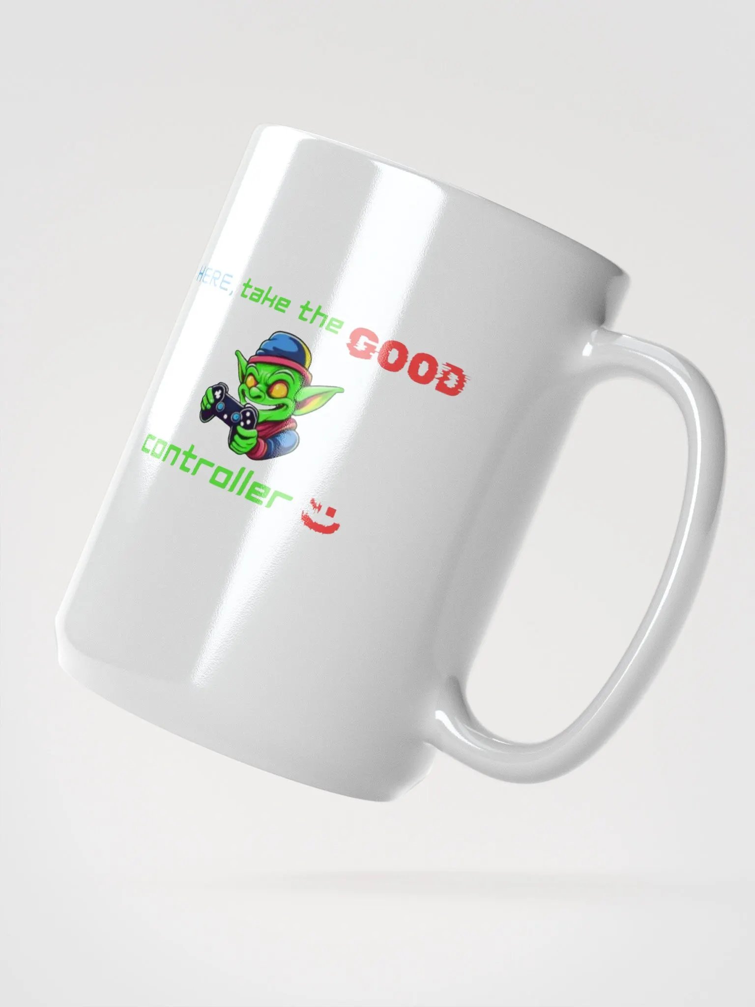 Here Take The Good Controller 15oz mug product image (2)