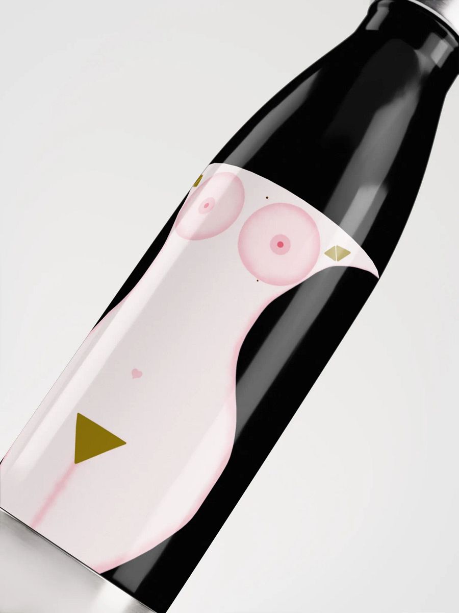 Femininity Glossy Bowling Pin Stainless Steel Water Bottle product image (5)