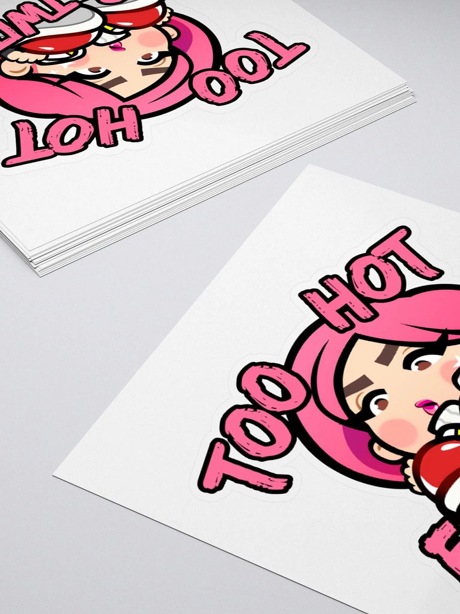 Too Hot For Twitch Sticker product image (4)