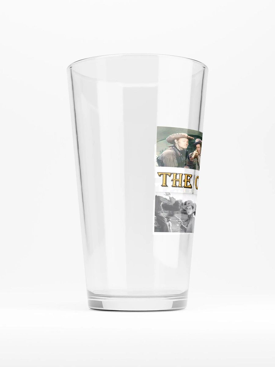 "Turbid" Vintage Western Collage Shaker Pint Glass product image (2)