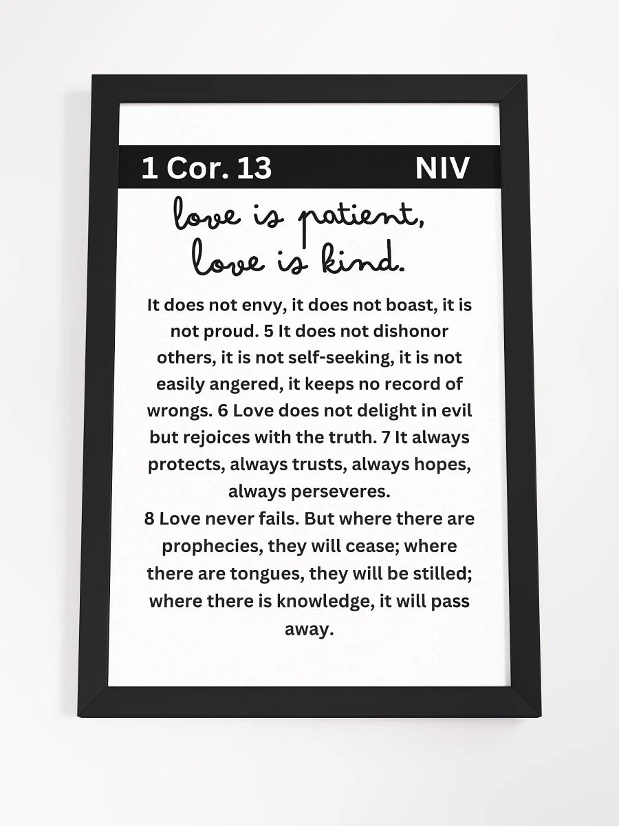 Love is patient, love is kind product image (4)