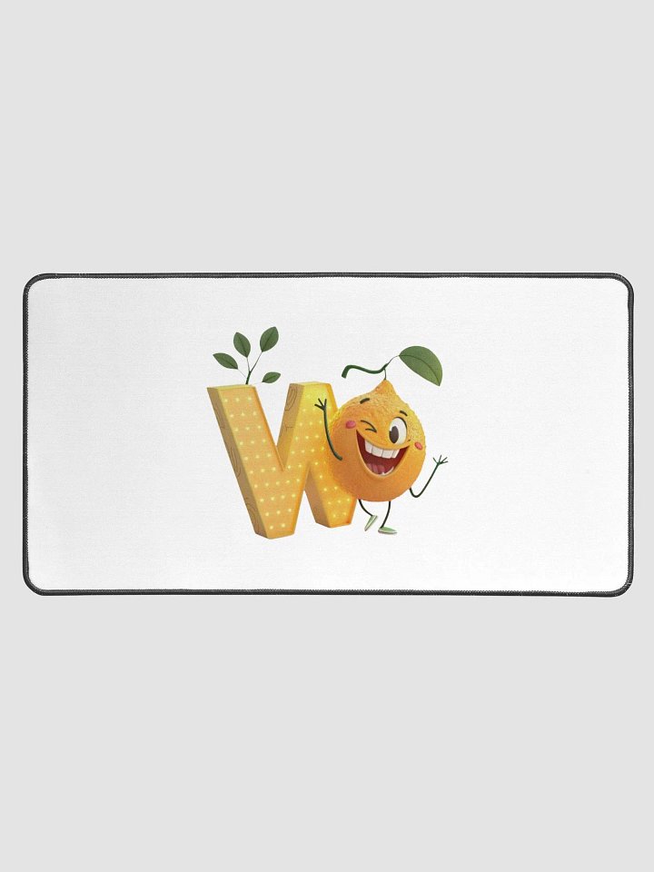 Delightful Lemon Desk Mat product image (1)