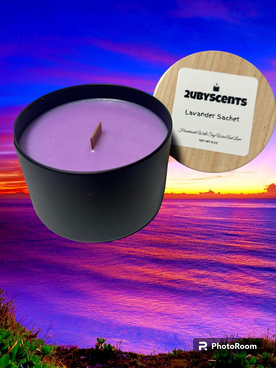 Lavander Sachet Scented 8. oz Candles product image (4)