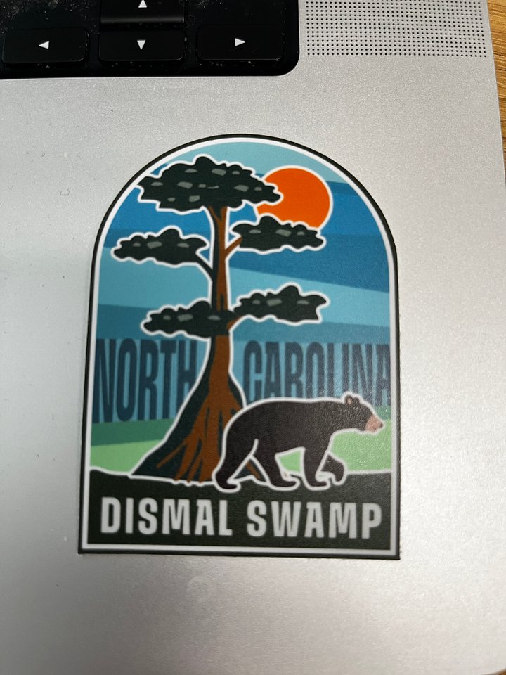 Dismal Swamp Sticker product image (1)