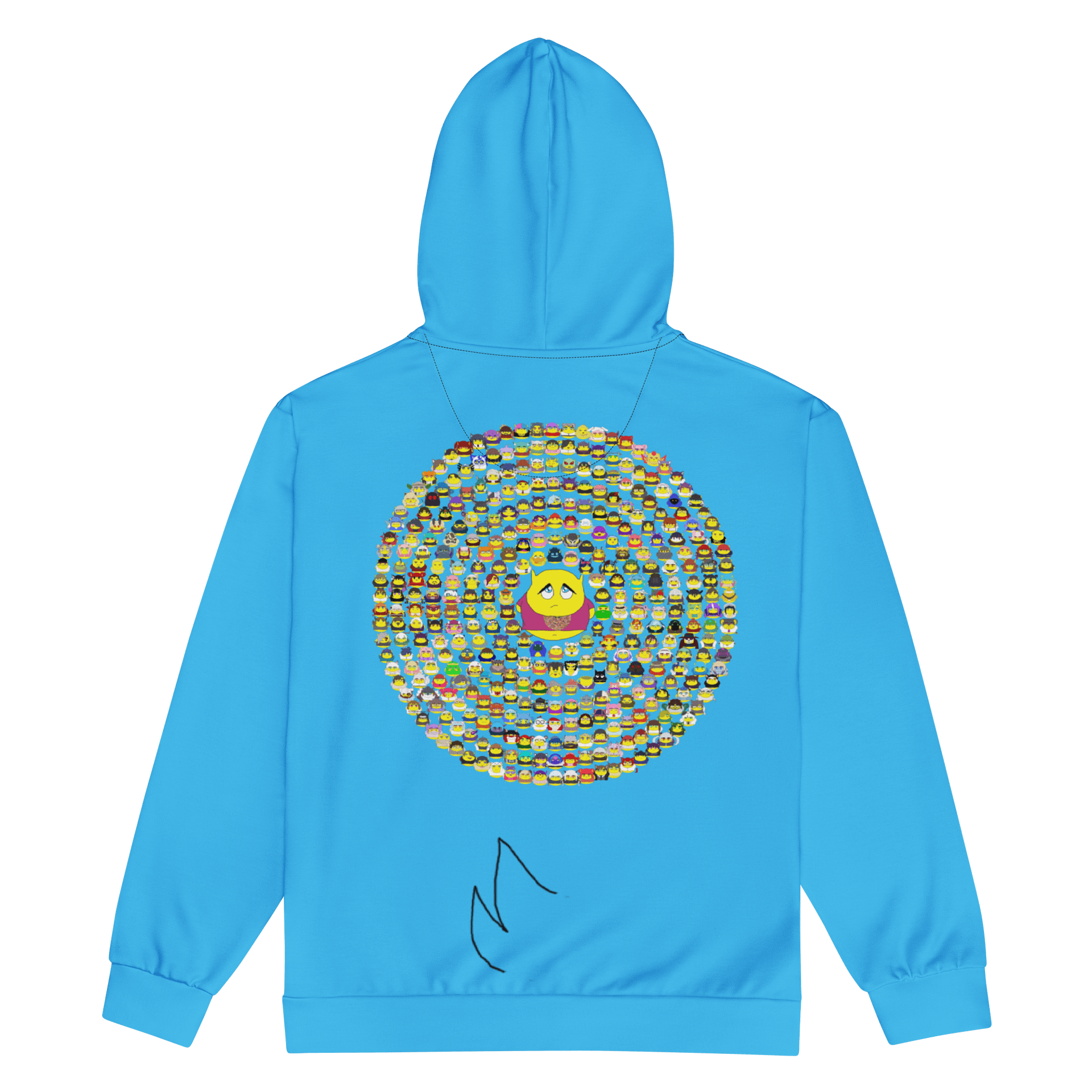 Eddie Pengu Zip Up Hoodie product image (2)