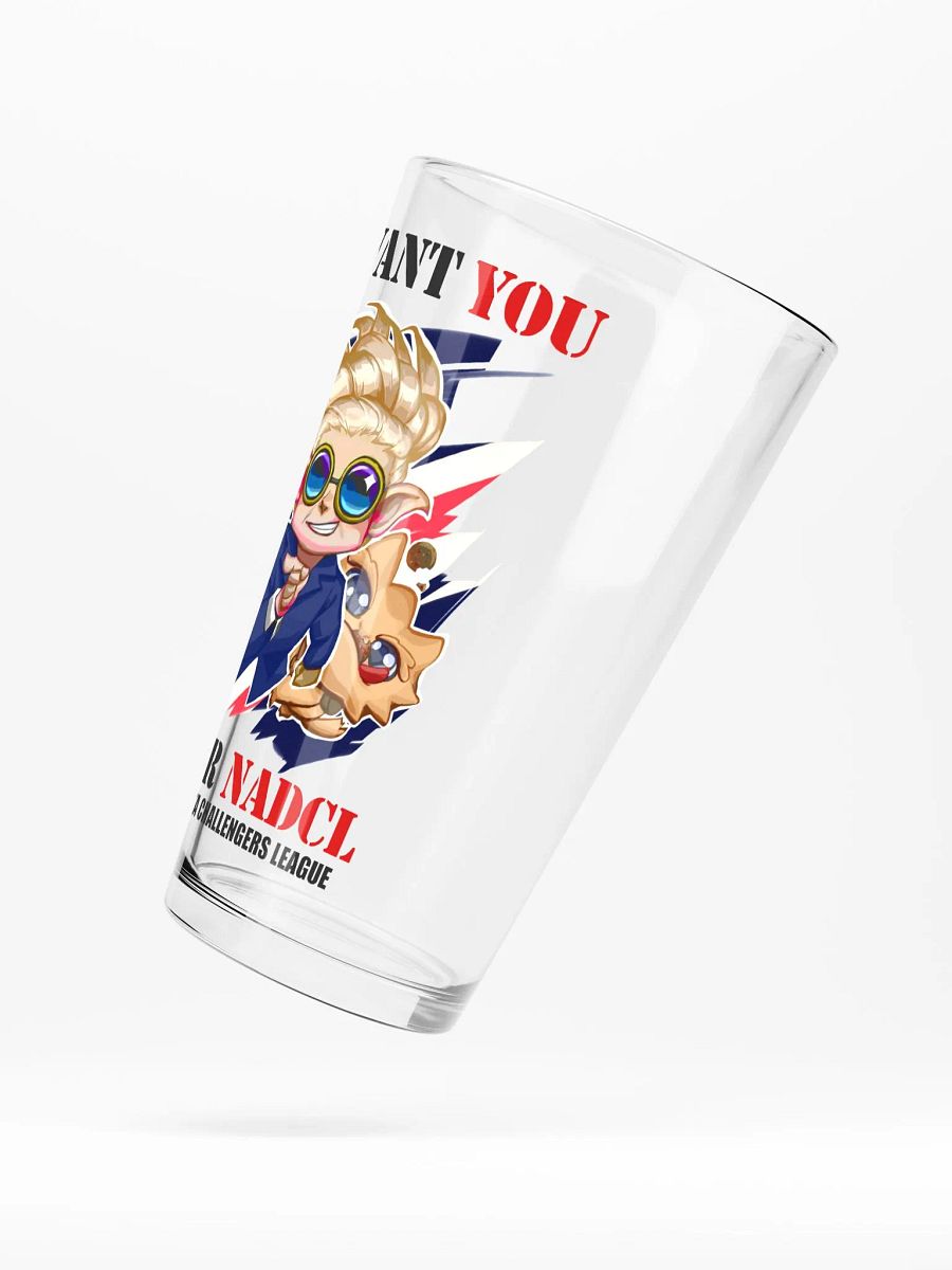 NADCL Wants You Pint Glass product image (5)