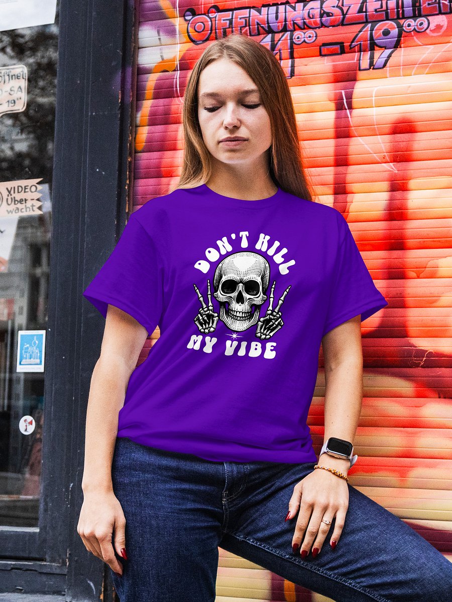 Women's Don't Kill My Vibe T-Shirt product image (1)