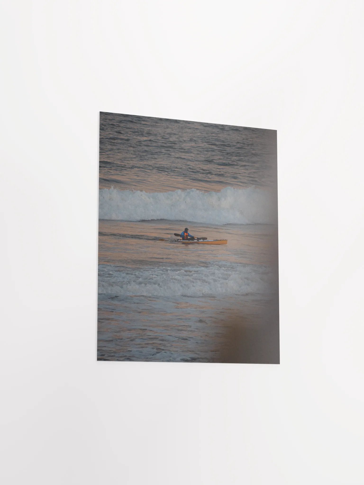 Sunset Serenity Kayak Poster product image (6)